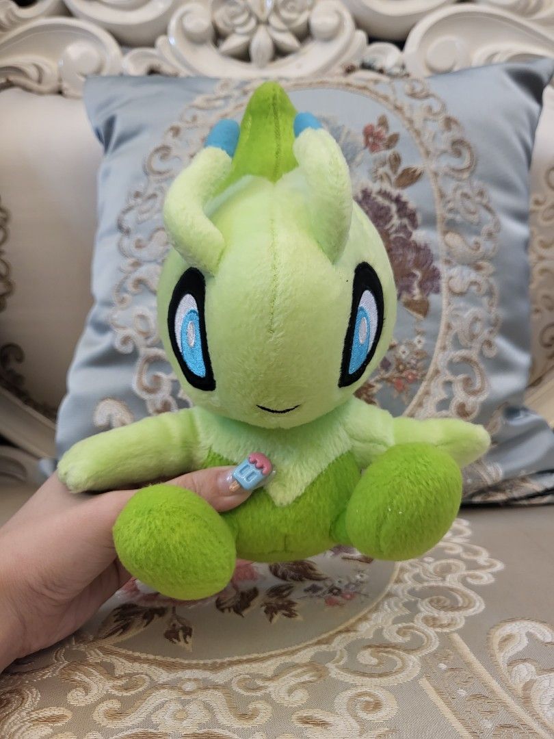 Pokemon Celebi Mini Plushie (Category: Plushies & Soft Toys) located in San Fernando. Submitted by jpmarketplace2023 (Listing ID 1269005590, Image 1). Description: -Pokemon Celebi mini plushie for only PHP200 -Lightly used; Cut etiketa -Authentic from Japan.