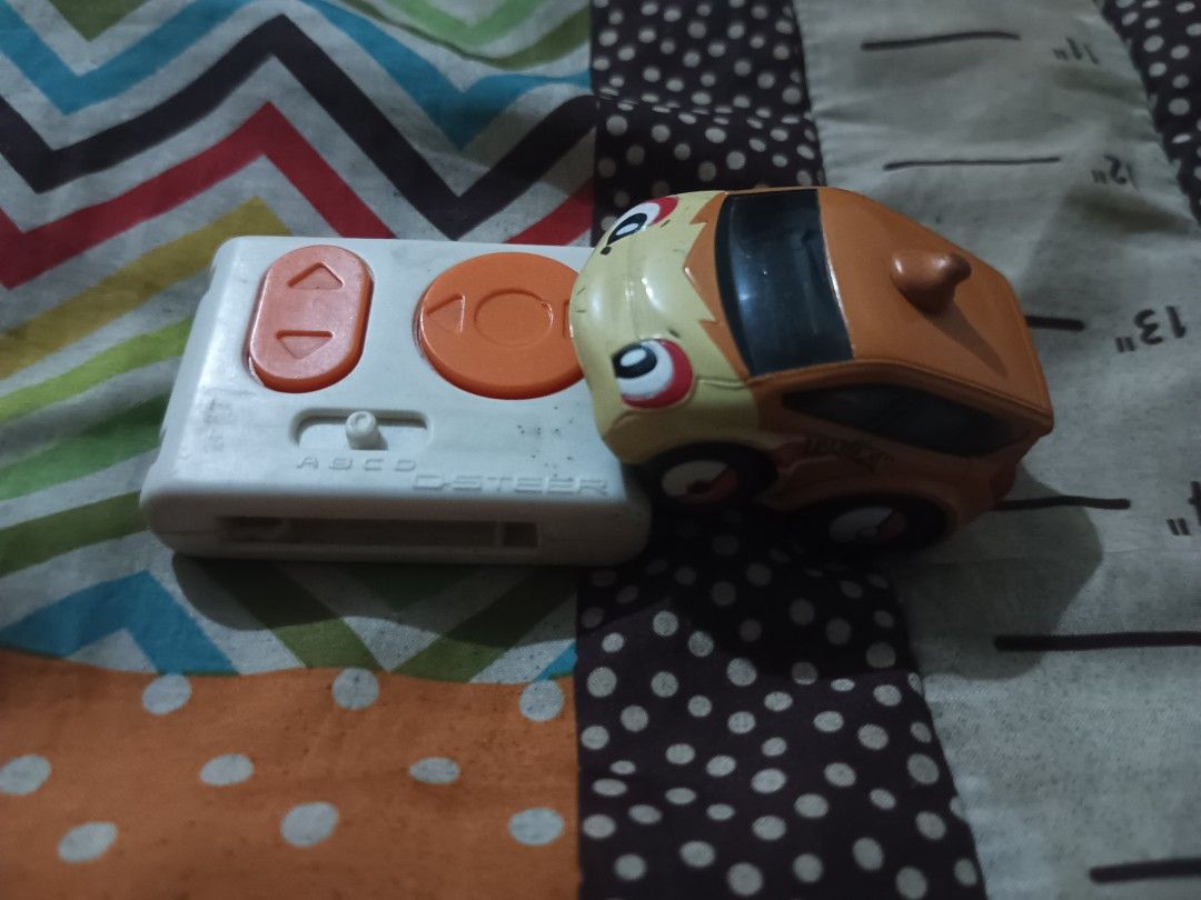 POKEMON CHIMCHAR TOMY TAKARA RC (Category: Remote Control Toys) located in Caloocan City. Submitted by mazed22 (Listing ID 1269023983, Image 2). Description: as is complete set car and remote.
