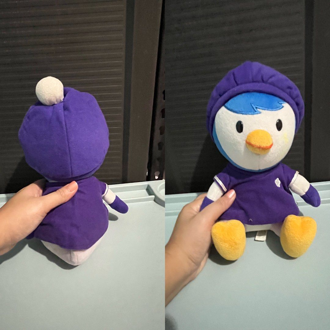 Pororo Petty Stuffed Toy (Category: Plushies & Soft Toys) located in San Pedro. Submitted by chinggg2 (Listing ID 1269000667, Image 1). Description: Bundle 8 items - Php 900 - Pororo - Crong - Pettty - Poby - Loopy - Small Eddy, Poby, Harry.