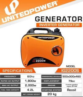 Portable Gasoline Generator Inverter Generator Silent Generator