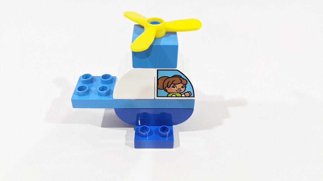 Lego helicopter duplo cheap