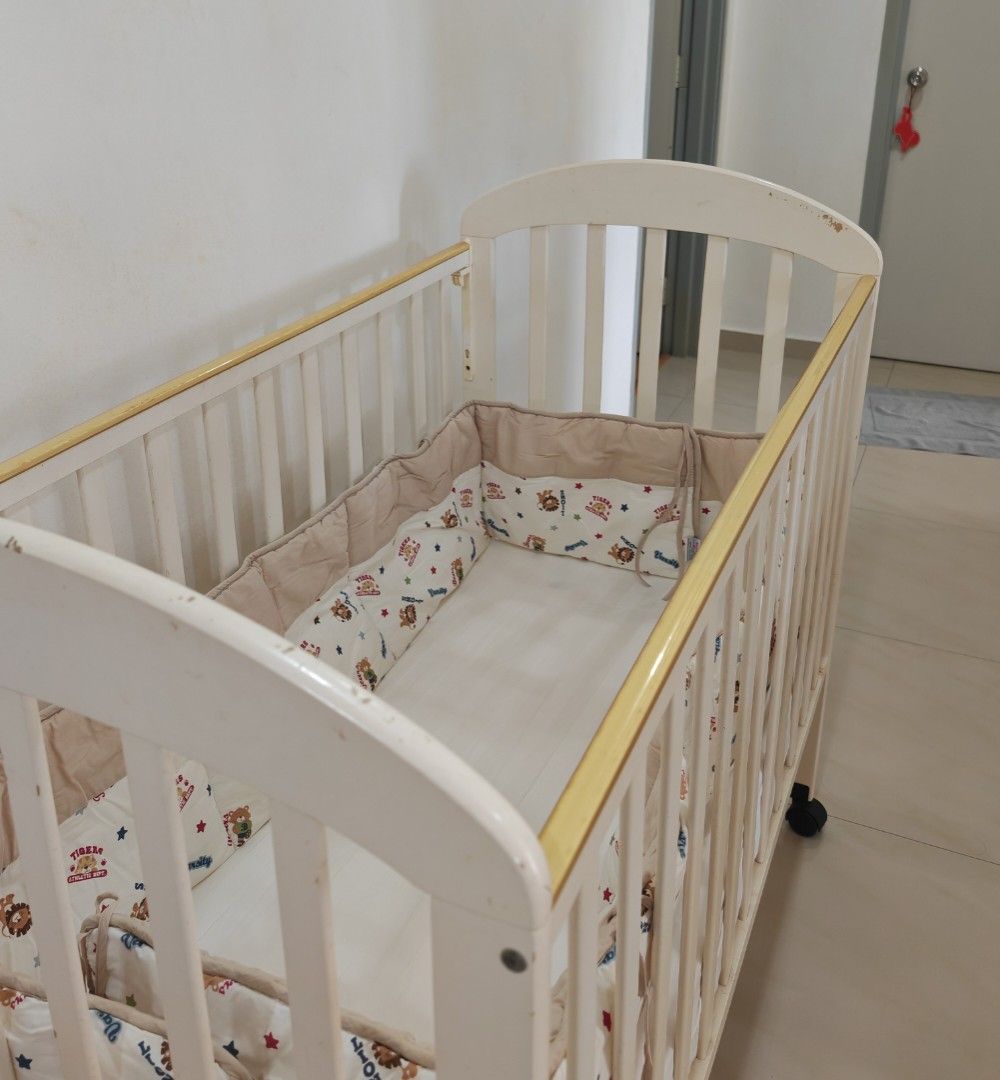 Preloved Babycot Getha Mattress Crib Bumper