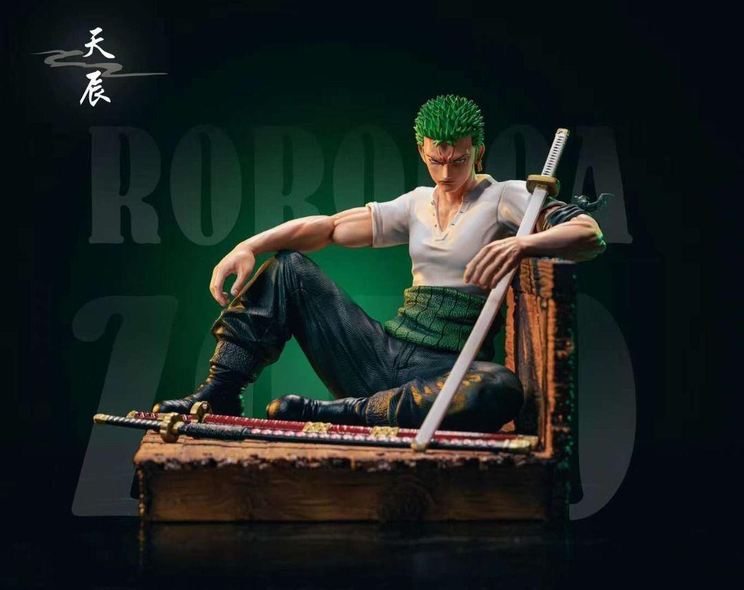 【PRE-ORDER】 Tian Chen Studio - Sitting Zoro One Piece Series 001 Resin ...