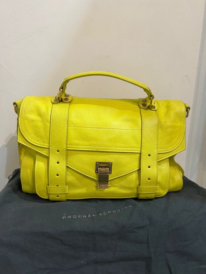 Proenza schouler yellow bag deals