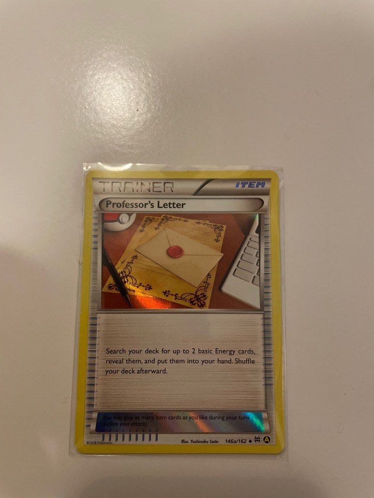 Professor's Letter 146a/162 Holo Promo, Hobbies & Toys, Toys & Games on Carousell Professor's Letter 146a/162 Holo Promo, Hobbies & Toys, Toys & Games on Carousell
