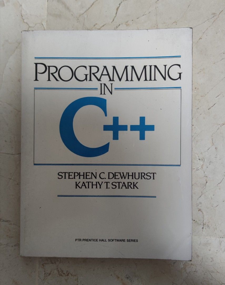 Programming in C++ Textbook, Hobbies & Toys, Books & Magazines ...