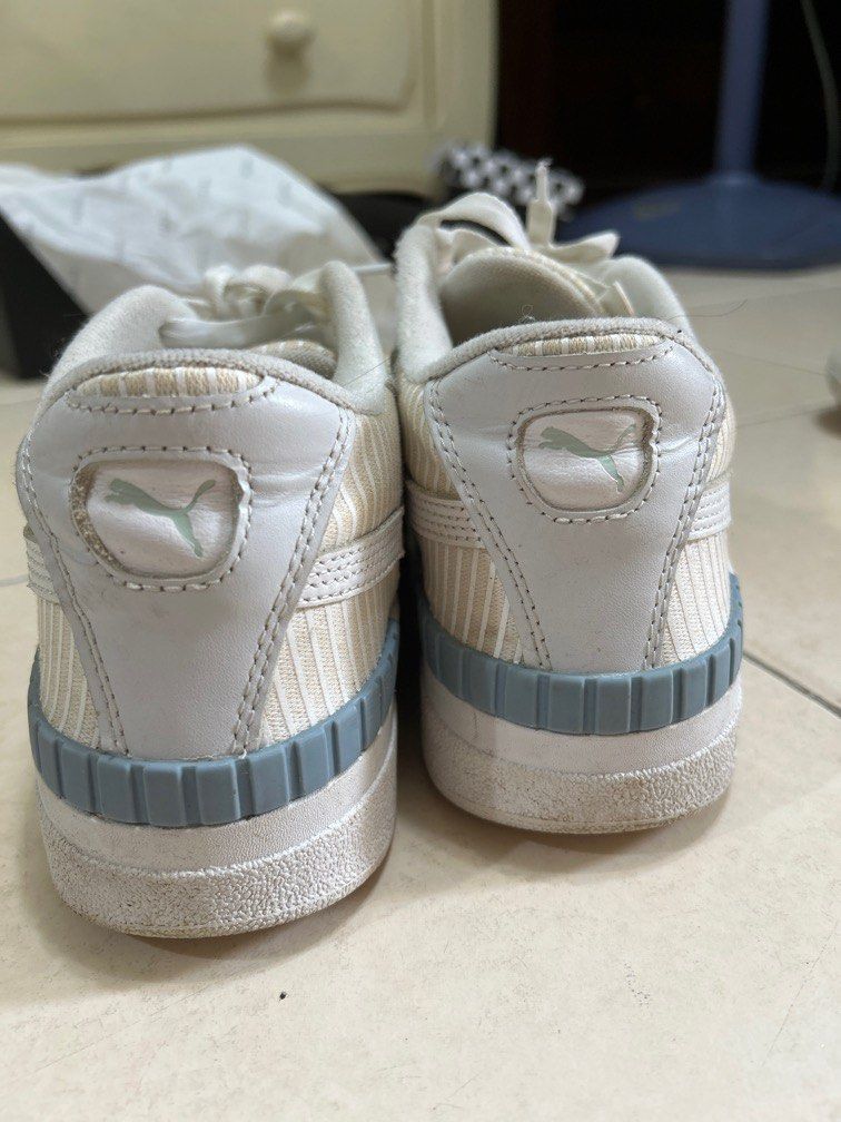 Puma Cali Sports Trainers in off white