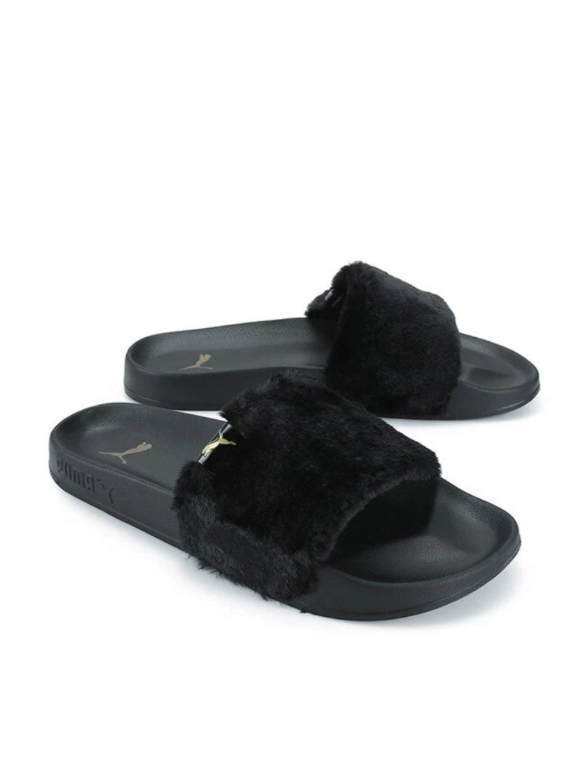 Puma flip flops best sale fluffy
