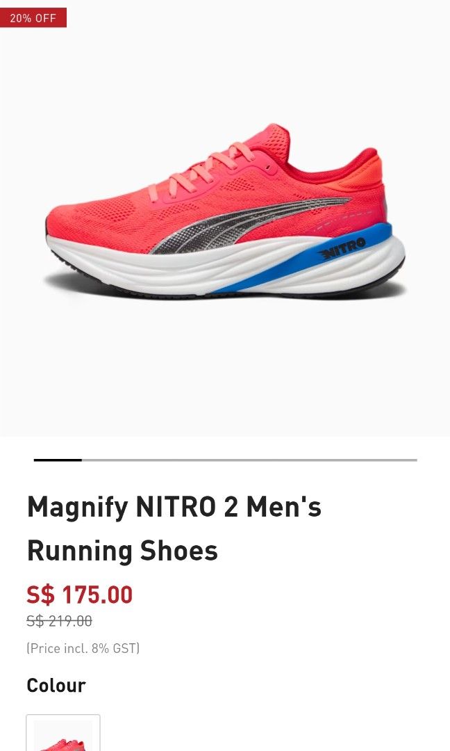 Puma running sneakers mens clearance