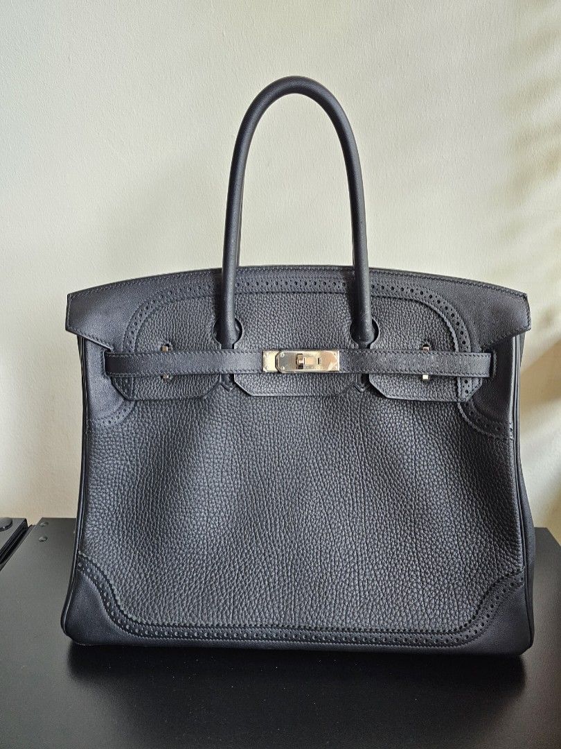 All black birkin sales