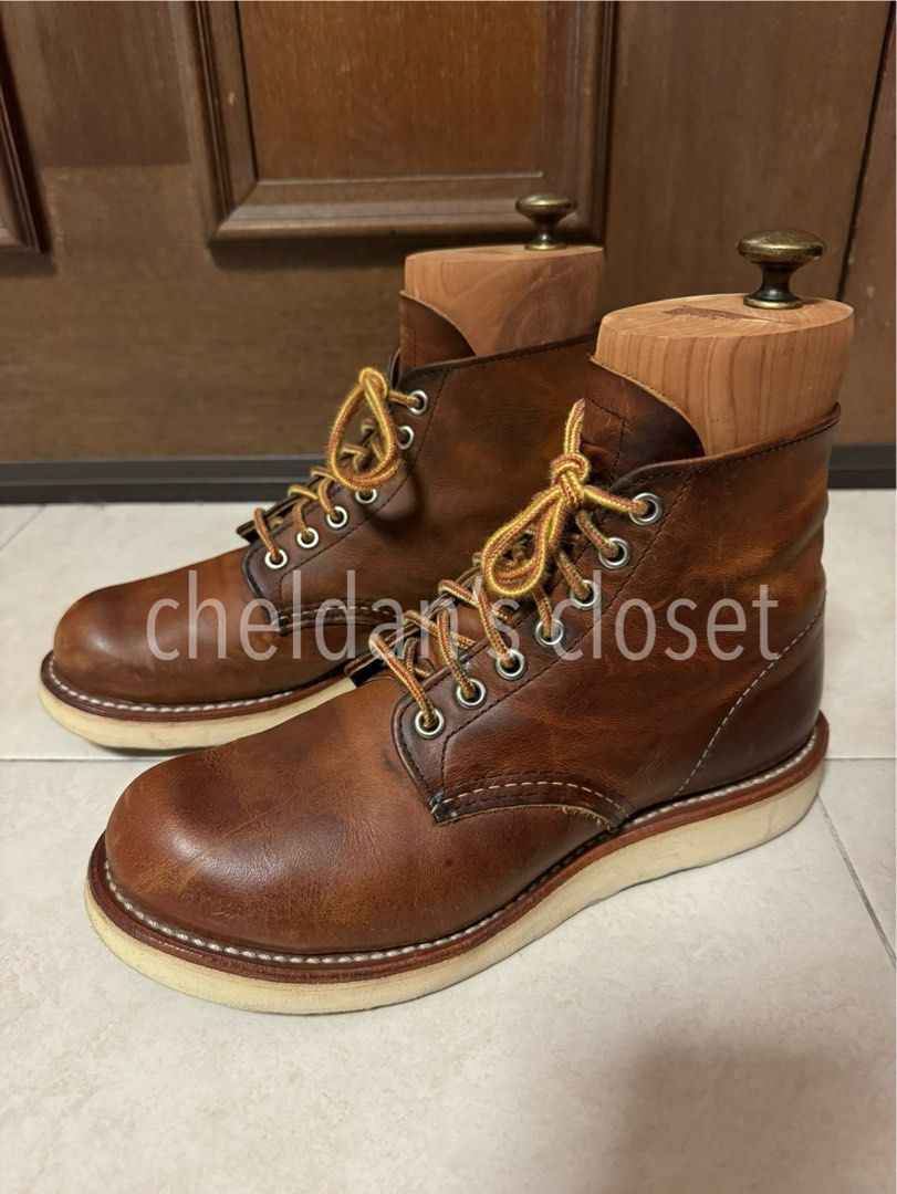 Red wing 6 hotsell inch round toe