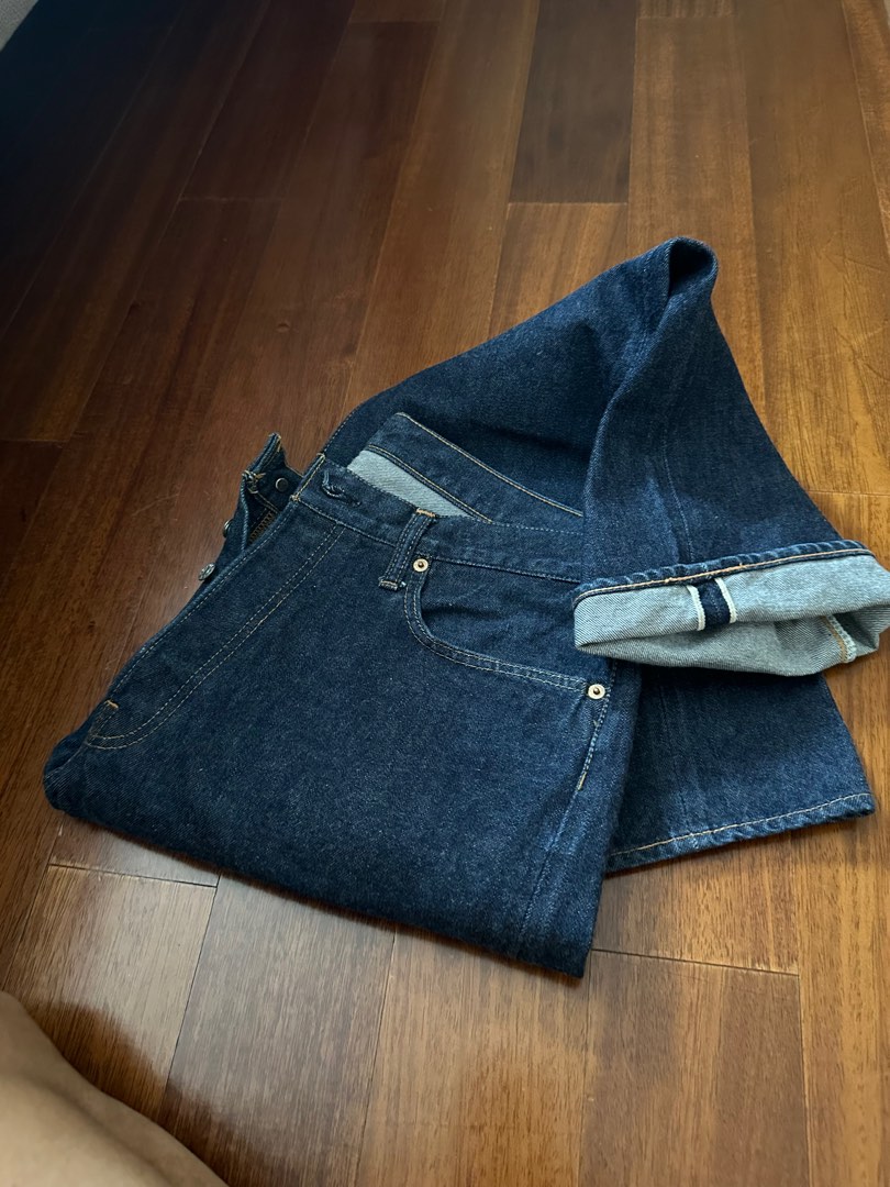 Resolute selvedge denim Japan, Men's Fashion, Bottoms, Jeans on Carousell