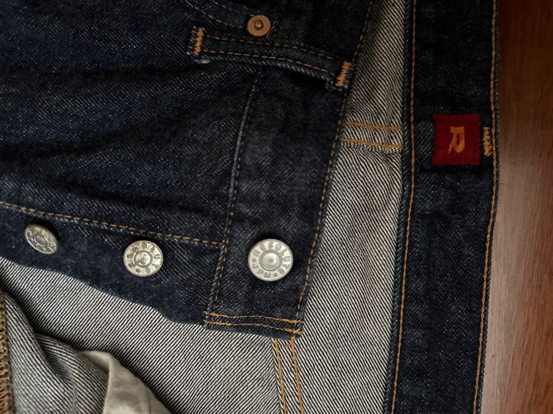 Resolute selvedge denim Japan, Men's Fashion, Bottoms, Jeans on Carousell