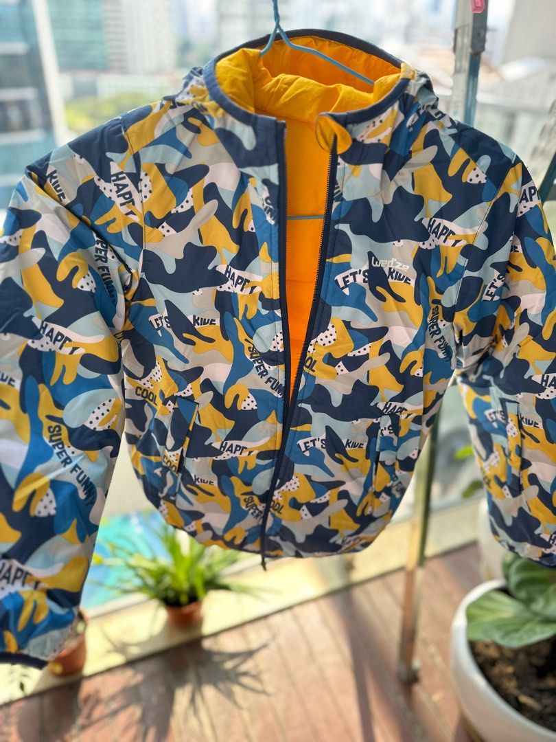 Reversible ski jacket outlet