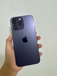 Sale or Swap Iphone 14 pro max 512gb Factory unlocked Deep purple Dual physical Sim