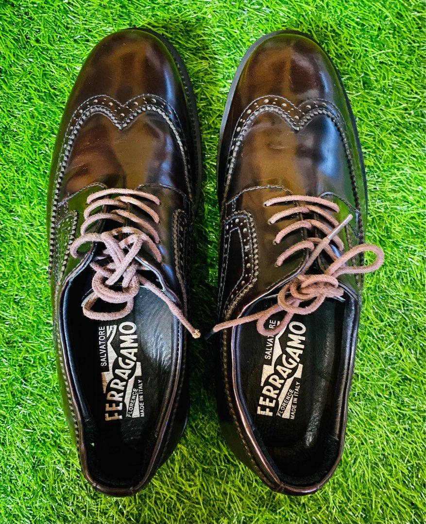 Salvatore ferragamo shop wingtip