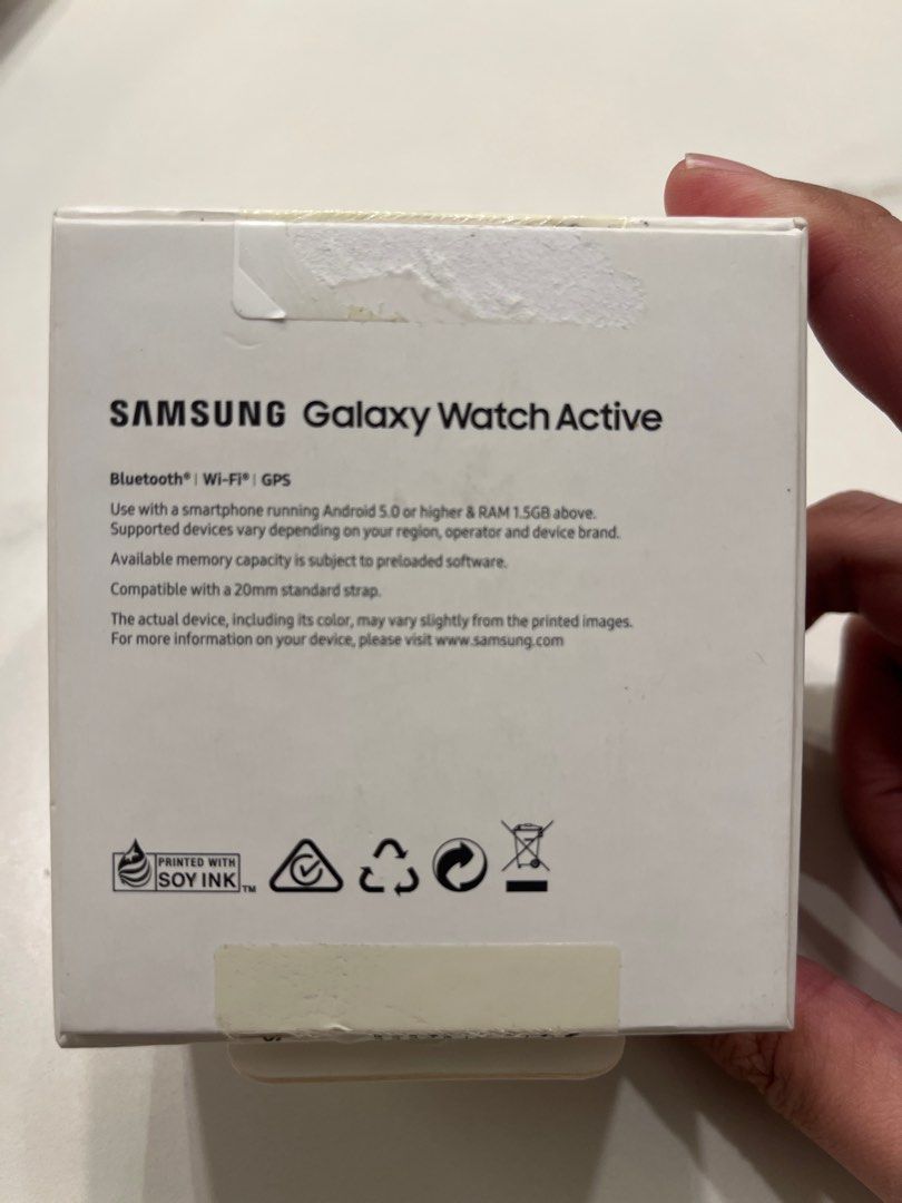 Samsung Galaxy Watch Active SM R500 Rose Gold Mobile Phones