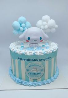 Sanrio Cinnamoroll Cake 6 inch