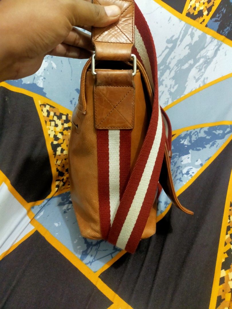 SB BALLY TEPOLT Messenger bag Authentic, Fesyen Pria, Tas & Dompet