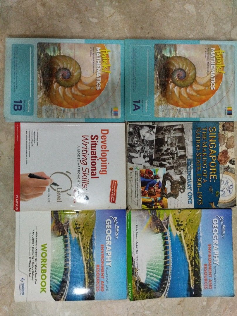 Secondary 1 text books, Hobbies & Toys, Books & Magazines, Textbooks on ...