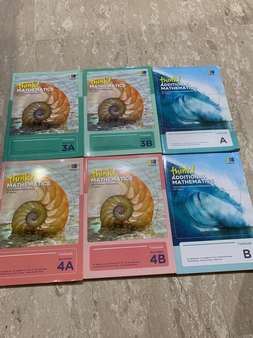 Secondary textbooks sec3 and sec4 amath and emath textbook, Hobbies \u0026 Toys, Books \u0026 Magazines ...