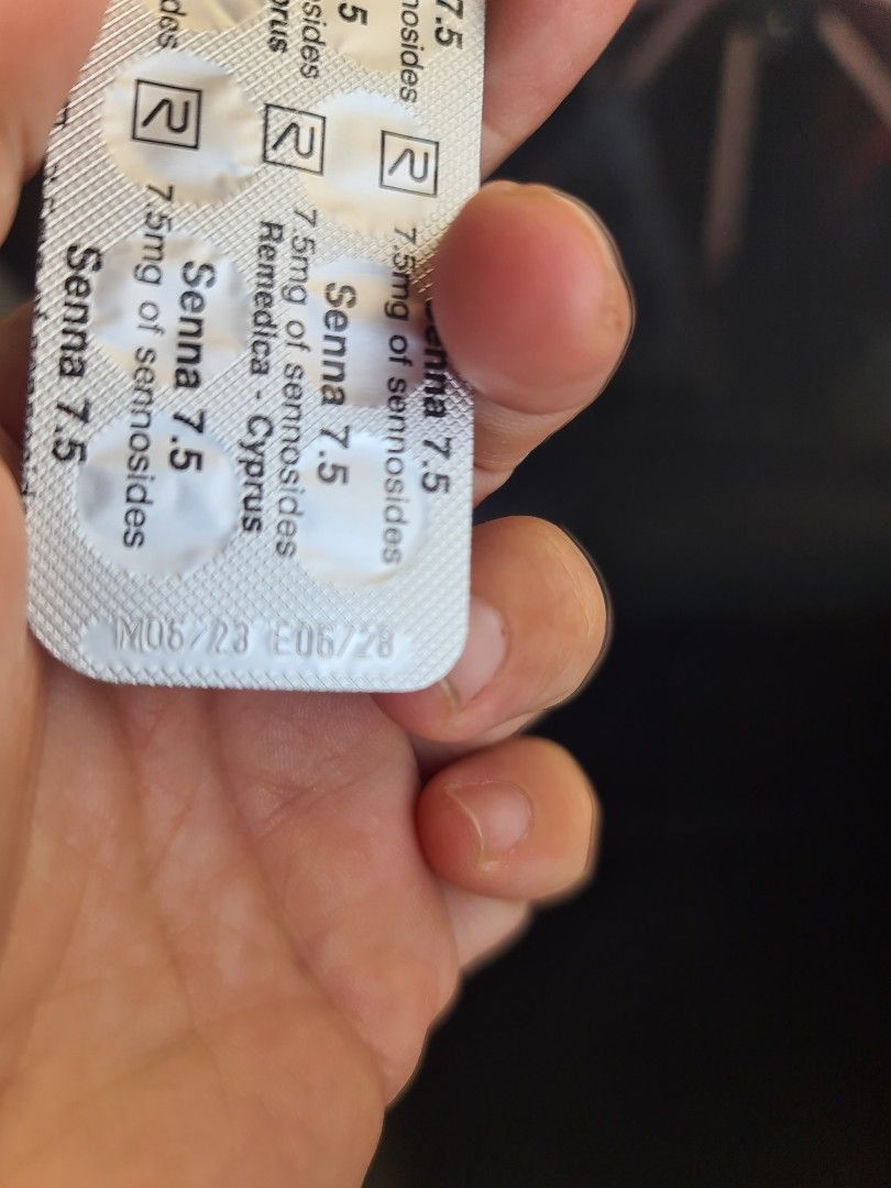 Sennosides 7.5mg tab (senna), Health & Nutrition, Medical Supplies