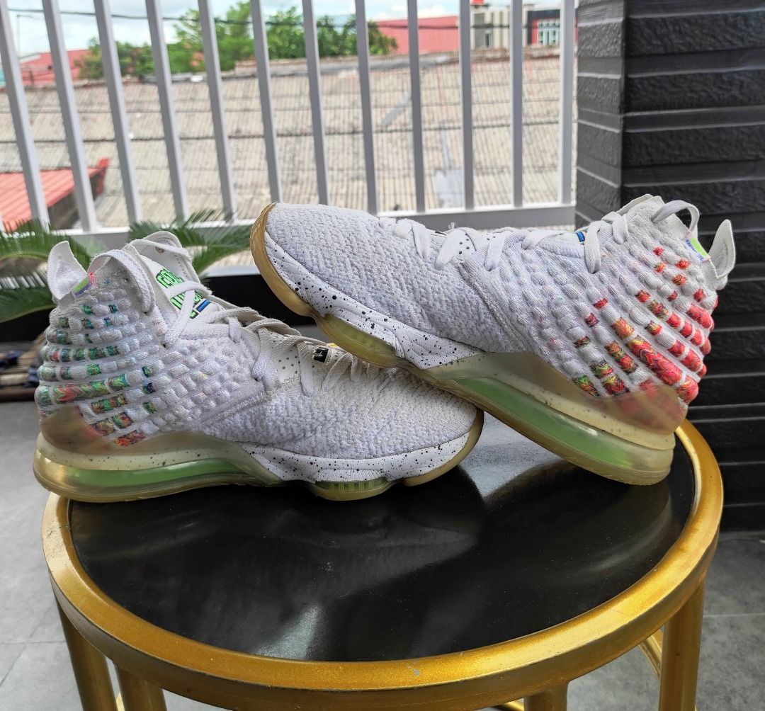 Sepatu Basket Original Nike LeBron 17 EP Air Command Force Size