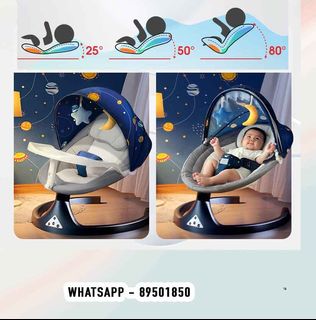 Electric swing baby cot hot sale