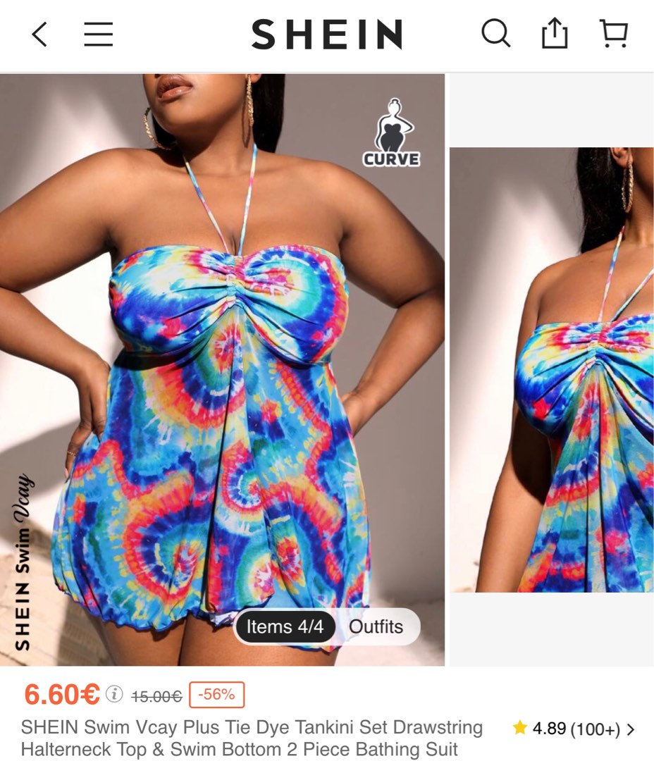 Tie dye bathing suit plus size shop