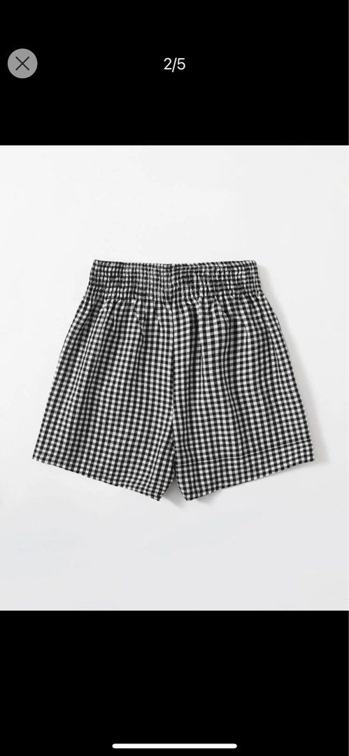 Girls black and white new arrivals shorts