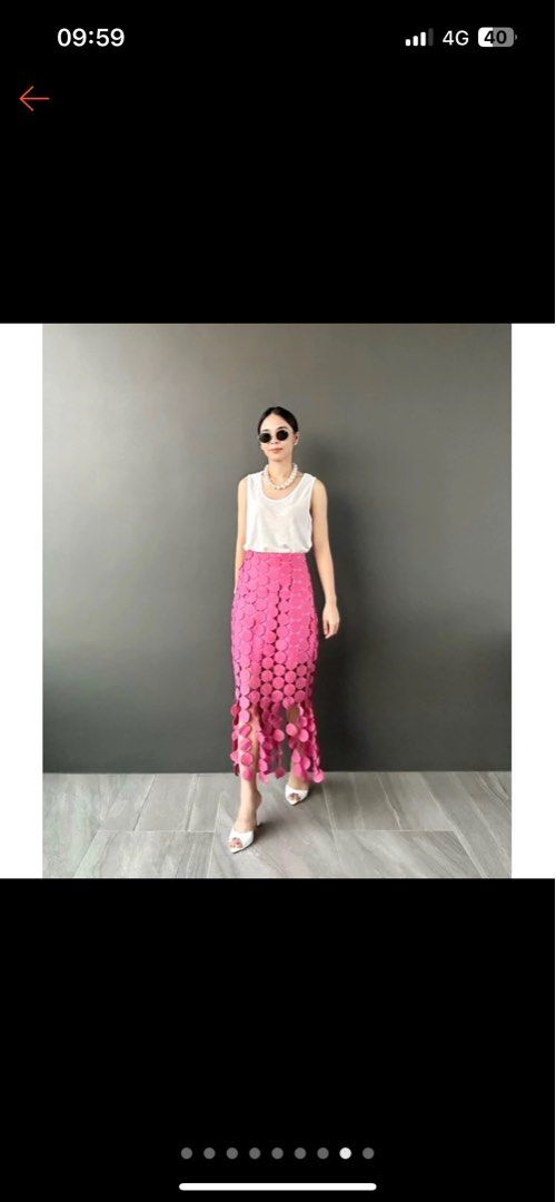H&m ruffle skirt shop