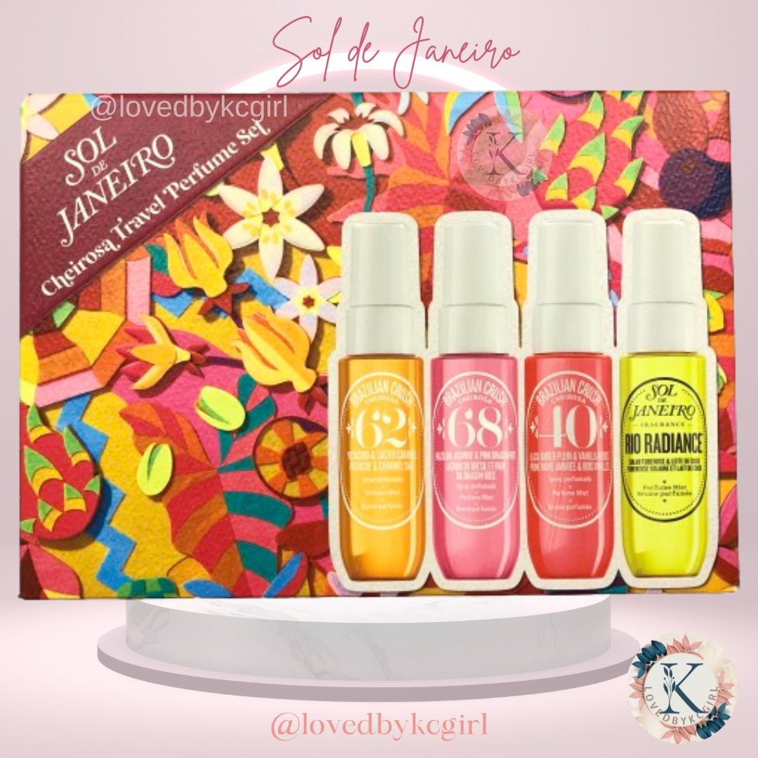 Sol de Janeiro Perfume Mist 30mL (Avail in Cheirosa 62, 68, 40 & Rio  Radiance) SOLD PER PC