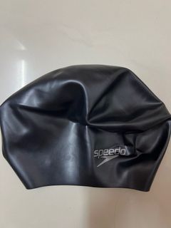 Speedo long hair swim cap