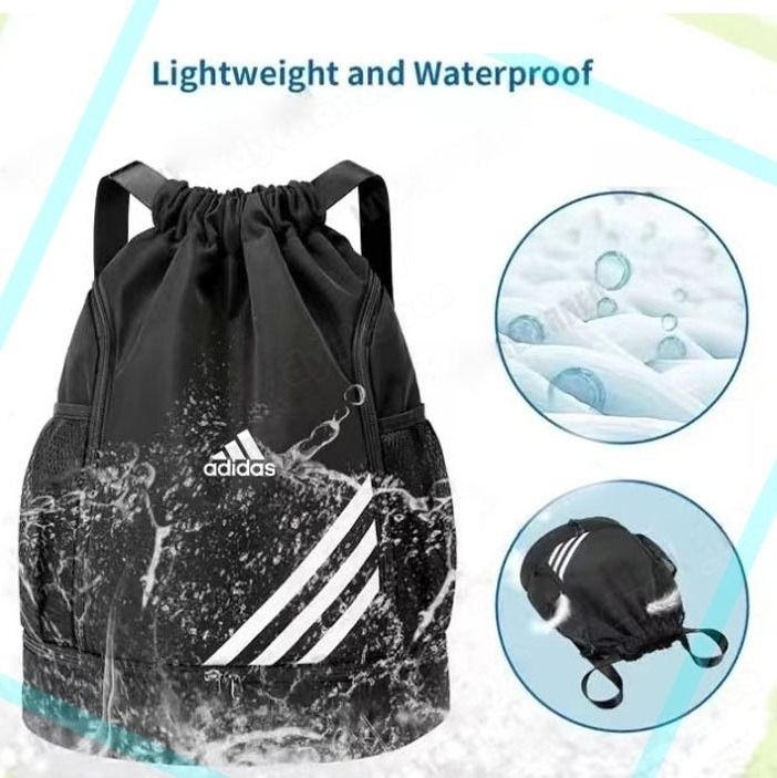 String hotsell backpack adidas
