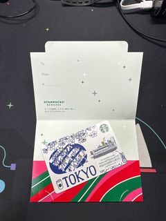 Starbucks reward card -Tokyo