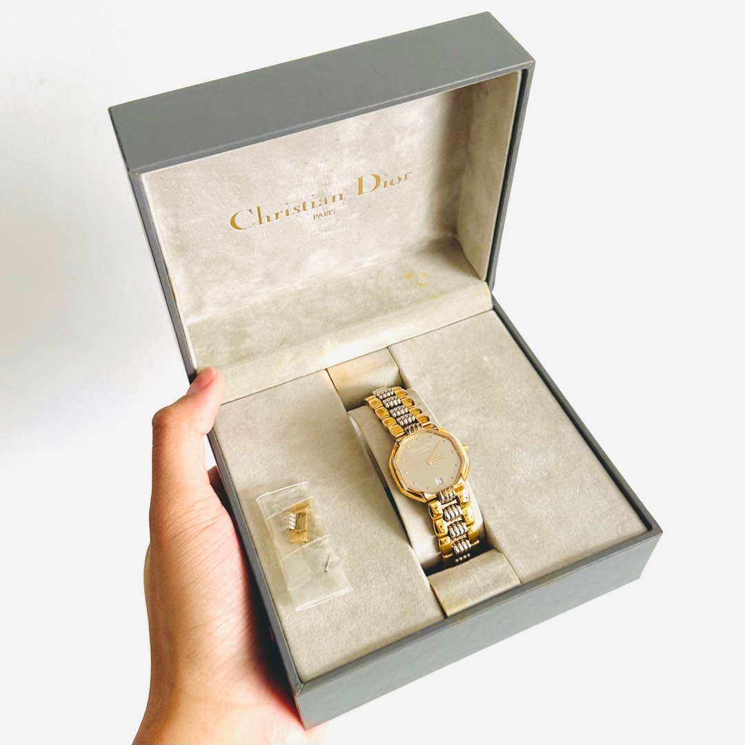 Dior watch hot sale and bracelet set