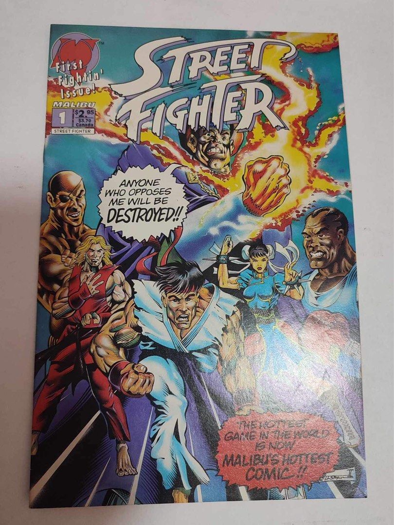 STREET FIGHTER 1993 Malibu Comics #1, #2, #3 Issue (Category: Comics & Manga) located in Quezon City. Submitted by comics.kolikx (Listing ID 1269051676, Image 2). Description: .