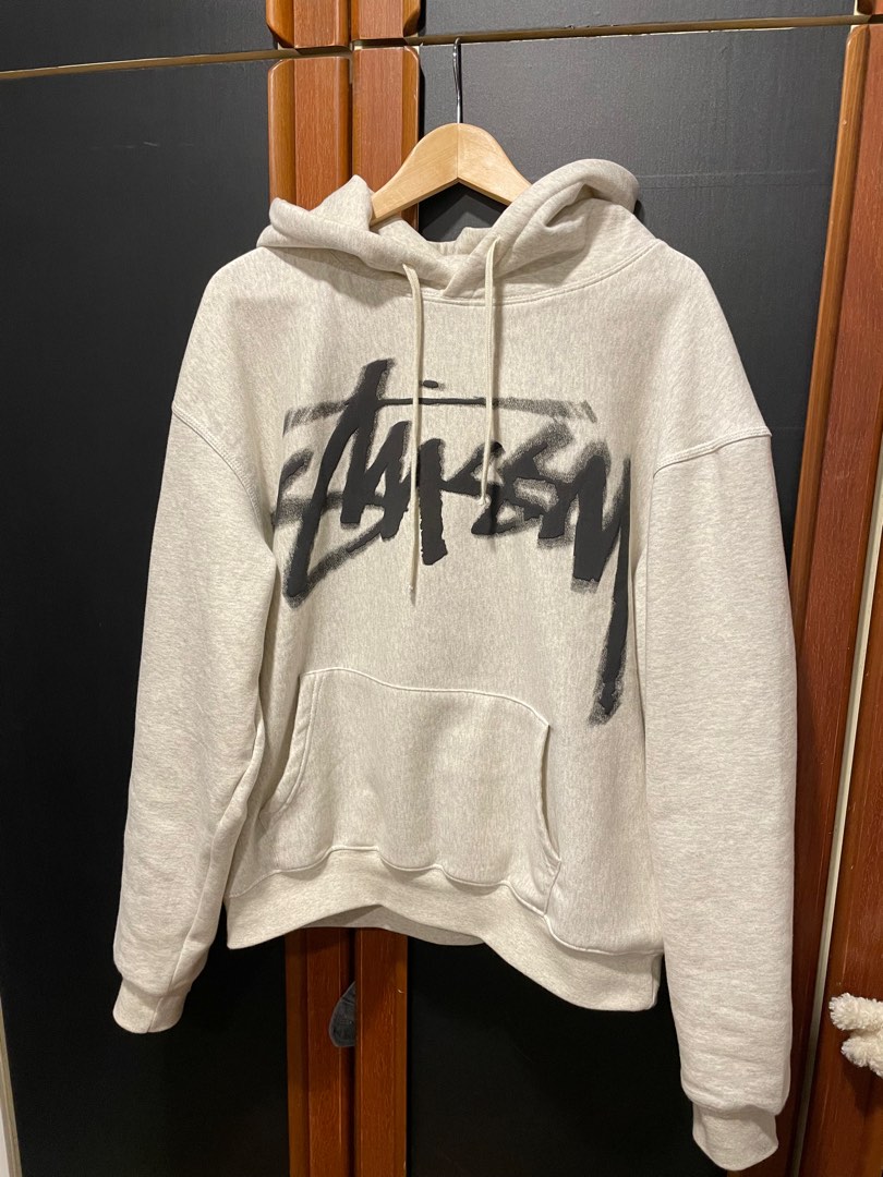 Dizzy Stock Hoodie Stussy Tops Hoodies Grey