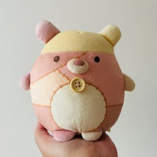 sumikko gurashi limited edition 2023 movie patches bear pouch  plush (bnwt) san-x japan sumikkogurashi
