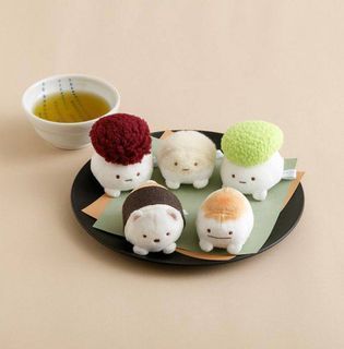 sumikko gurashi limited edition fansclub sushi set tapioca tenori plush (bnwt) san-x japan sumikkogurashi