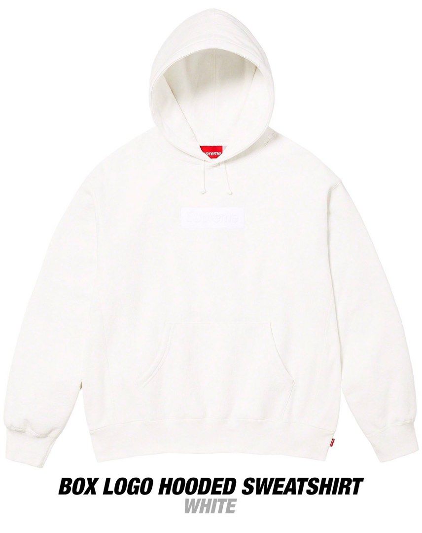 Supreme Box Logo Hooded Sweatshirt Hoodie Men s Fashion Tops