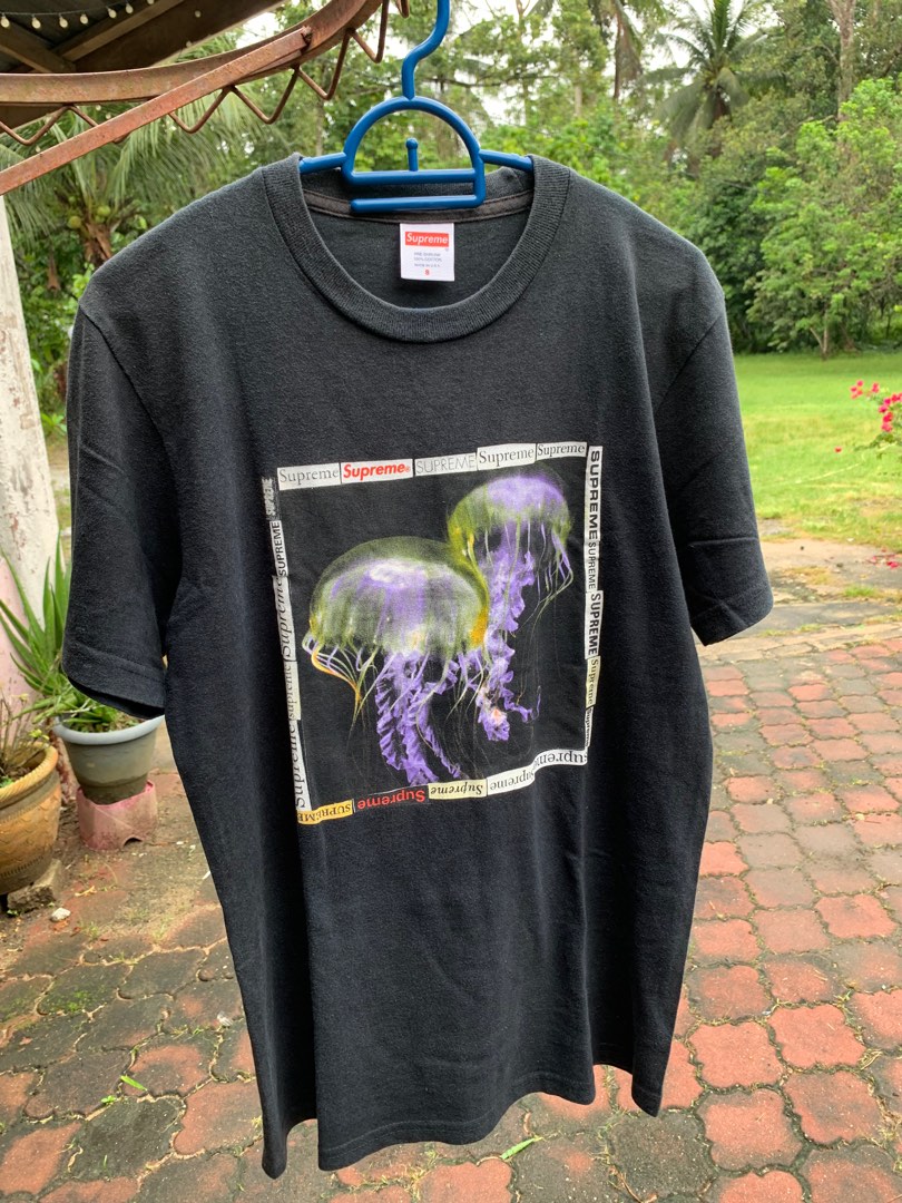 Supreme Jellyfish Tee Men s Fashion Tops Sets Tshirts Polo