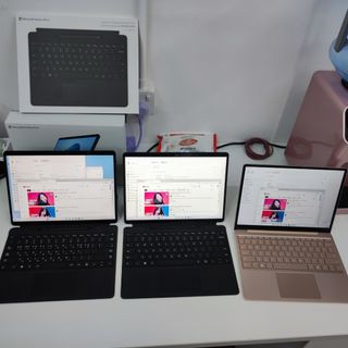 極新淨全新一樣Surface Pro 8 i7 11代16GB 512GB SSD i7-1185G7及i5 11代 surface pro 8 1983 i5-1135G7 有鍵盤及無線筆，仲有部好靚Surface Latop Go i5十代i5-1035g1 全部touch screen touch ｍon64205753393025110