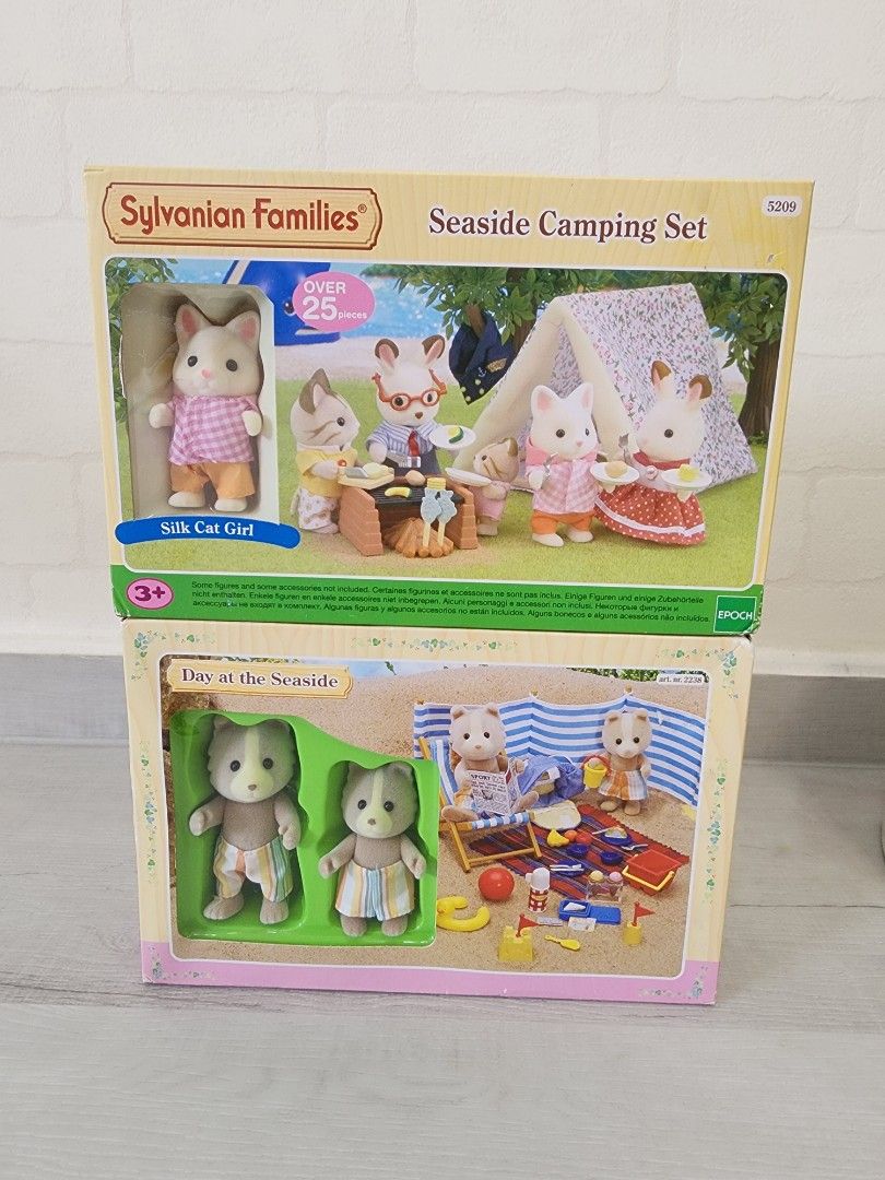 Seaside camping set sylvanian families hotsell