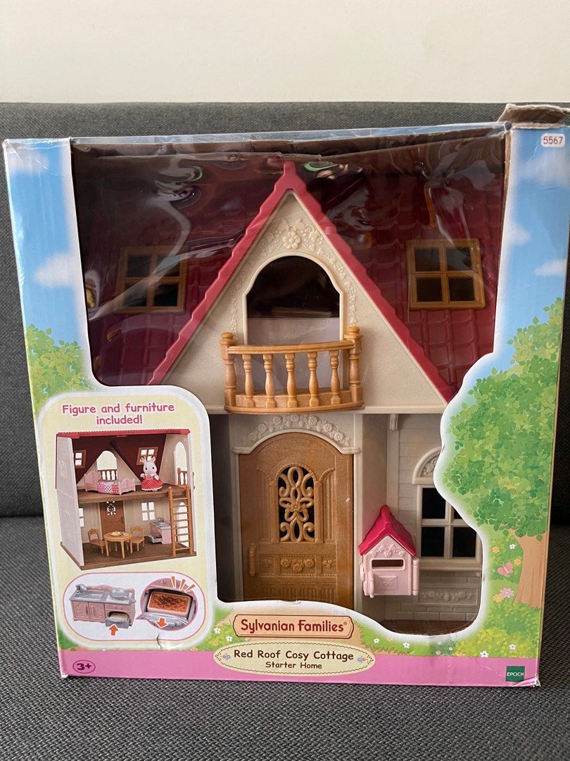 Sylvanian Families 5567 Red Roof Cosy Cottage, Doll-house 