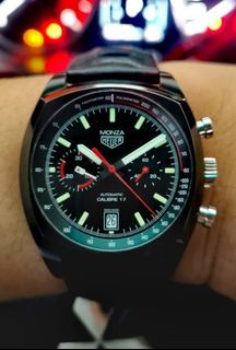 Tag Heuer Monza 42MM Automatic Chronograph Caliber 17 Titanium SE 2021 💯%Authentic