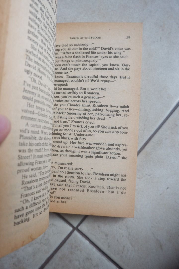 Taken At the Flood by Agatha Christie, Hobbies & Toys, Books
