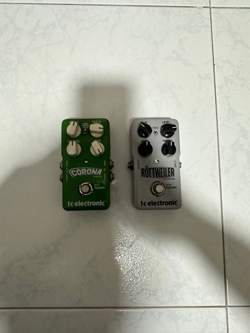Tc electronic pedals, Hobbies & Toys, Music & Media, Music Accessories