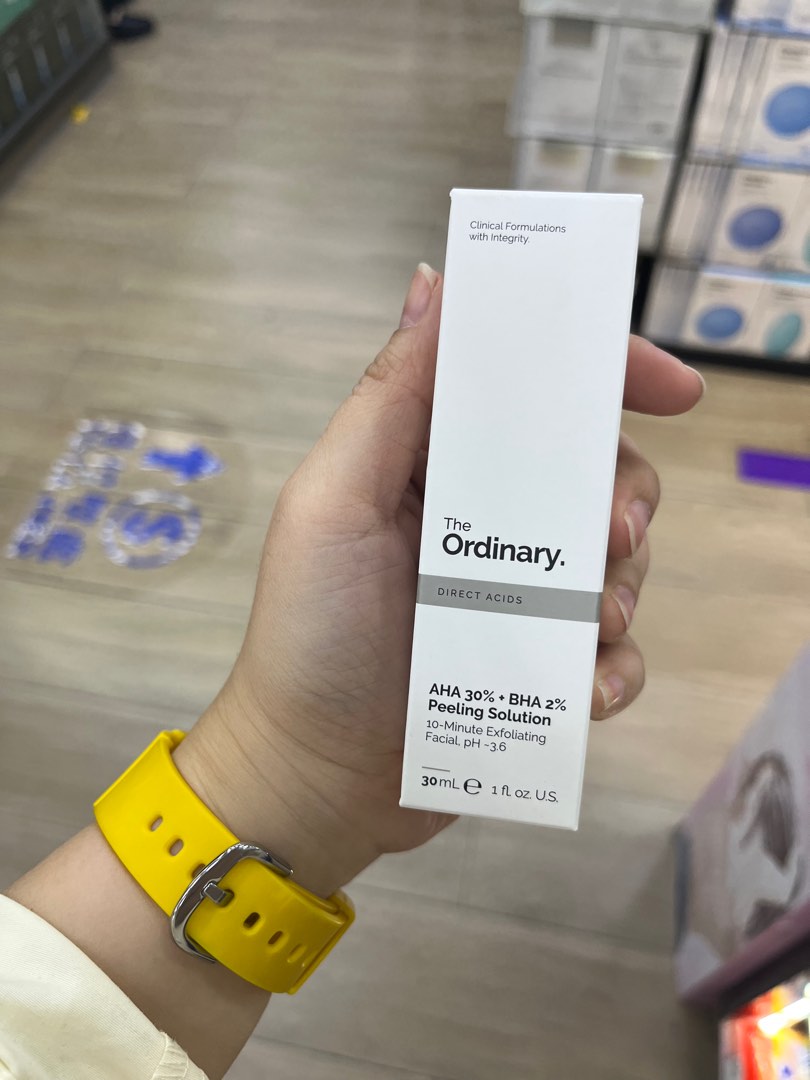 The Ordinary AHA BHA, Beauty & Personal Care, Face, Face Care on Carousell