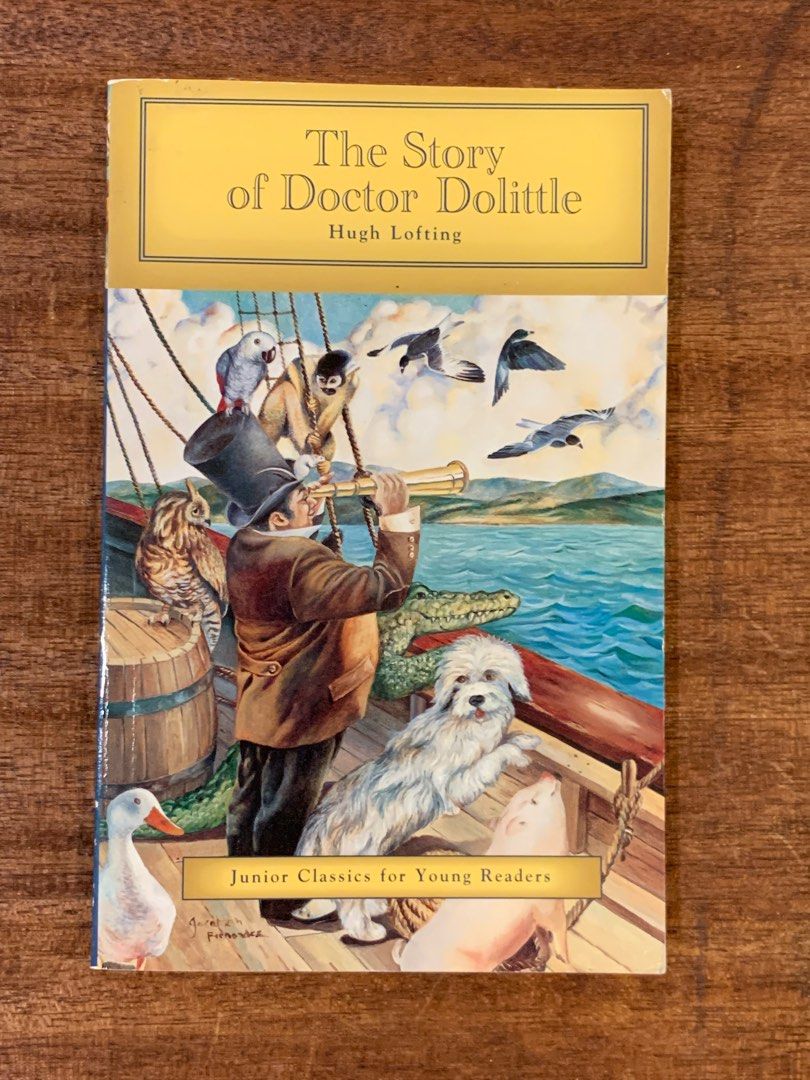 Lofting,　Dolittle　Toys,　The　by　Hobbies　Hugh　on　Story　Doctor　Storybooks　Carousell　of　Books　book　Magazines,